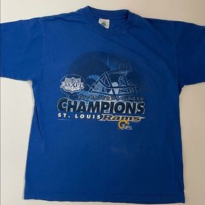 Vintage Super Bowl St. Louis Rams T-Shirt Large
